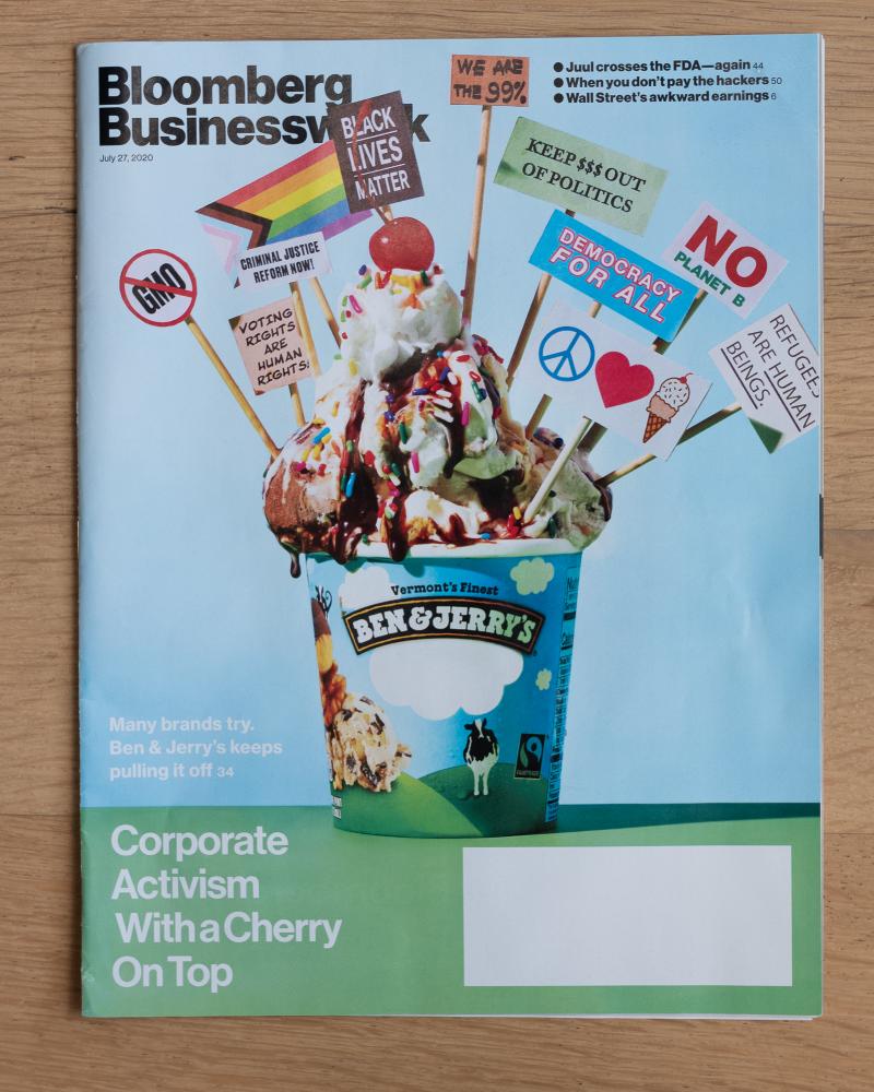 Ben and Jerry's CEO for Bloomberg Businessweek