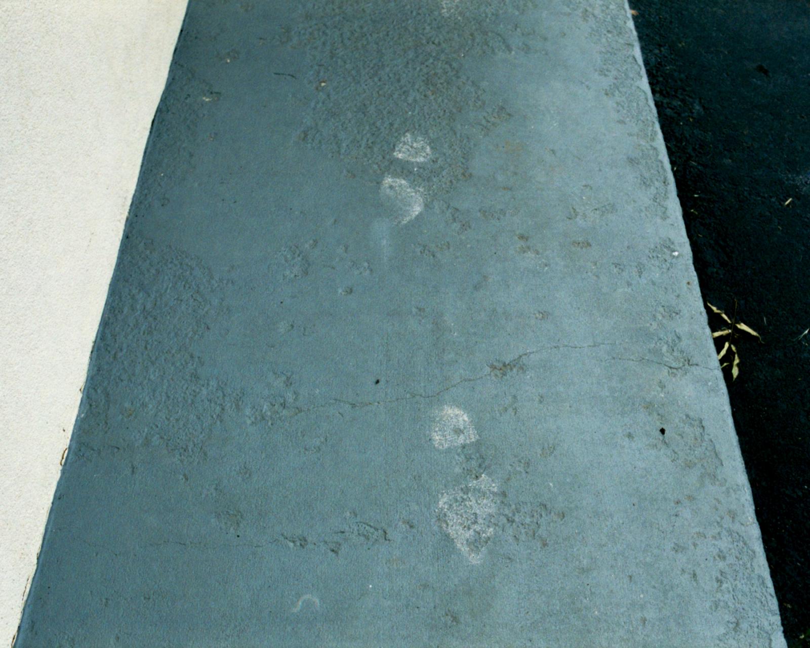 Motel footprints, Moore, OK.