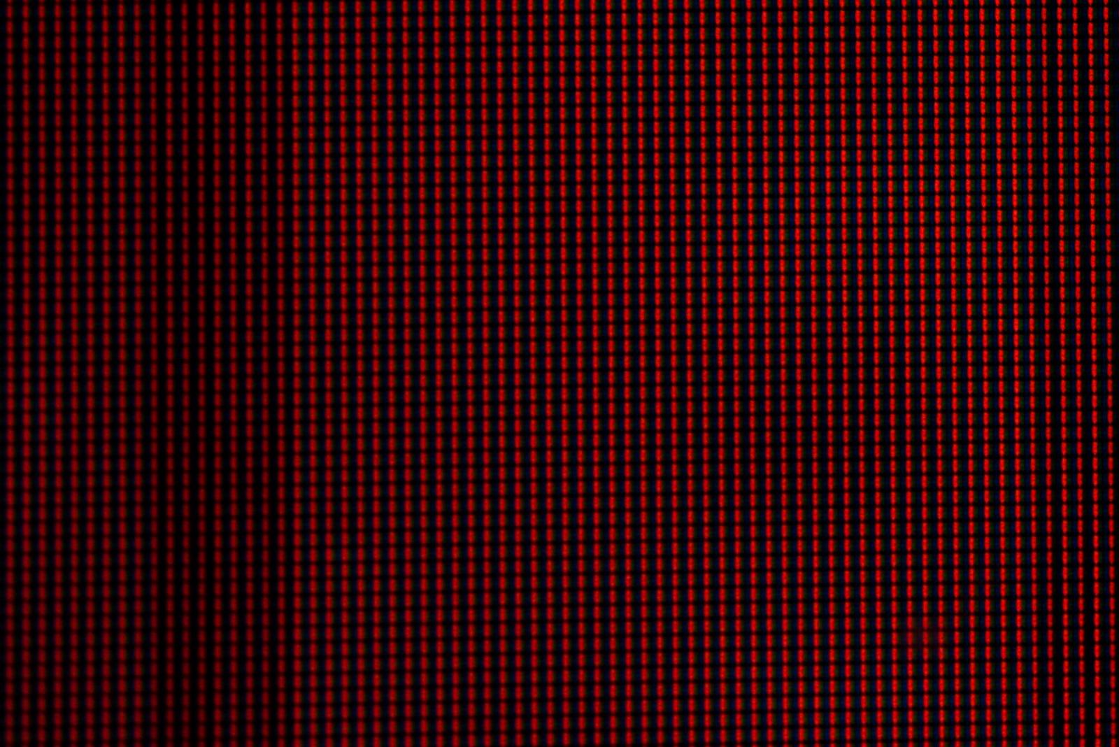 What I See - Red Pixel Field One.