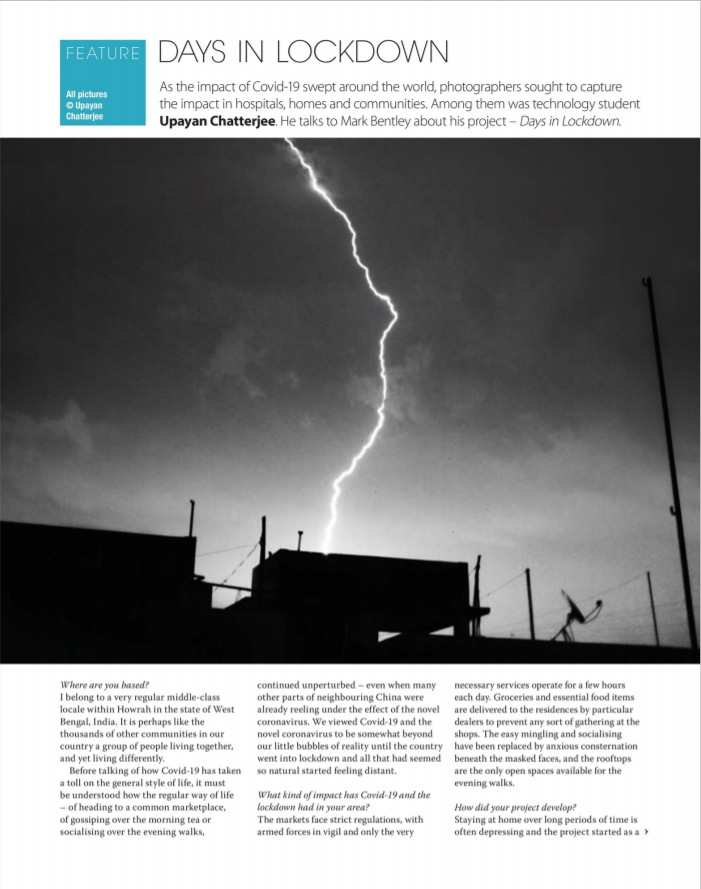Article Published in Black and White Photography Magazine #Issue 243, August 2020
