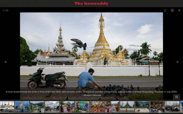 Image from Tearsheets -  Thai Border Town a Shadow of Its Former Self Due to...
