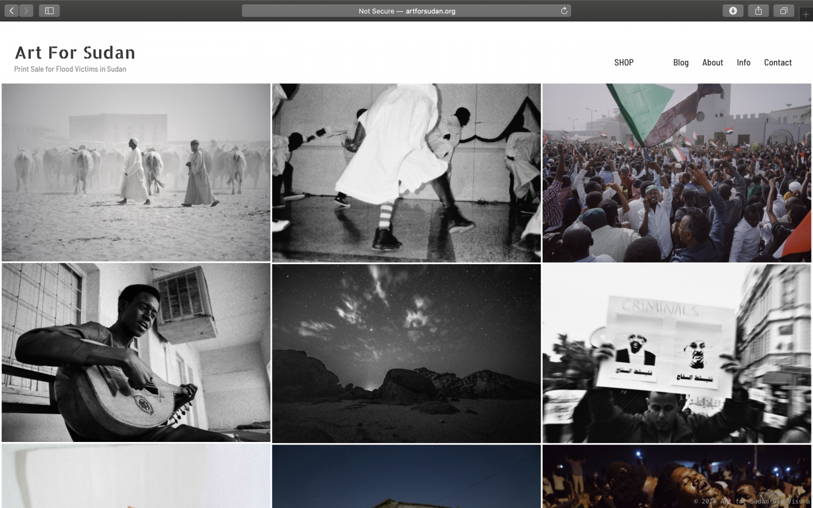 Support Sudan Flood Victims via buying photographs from this site.