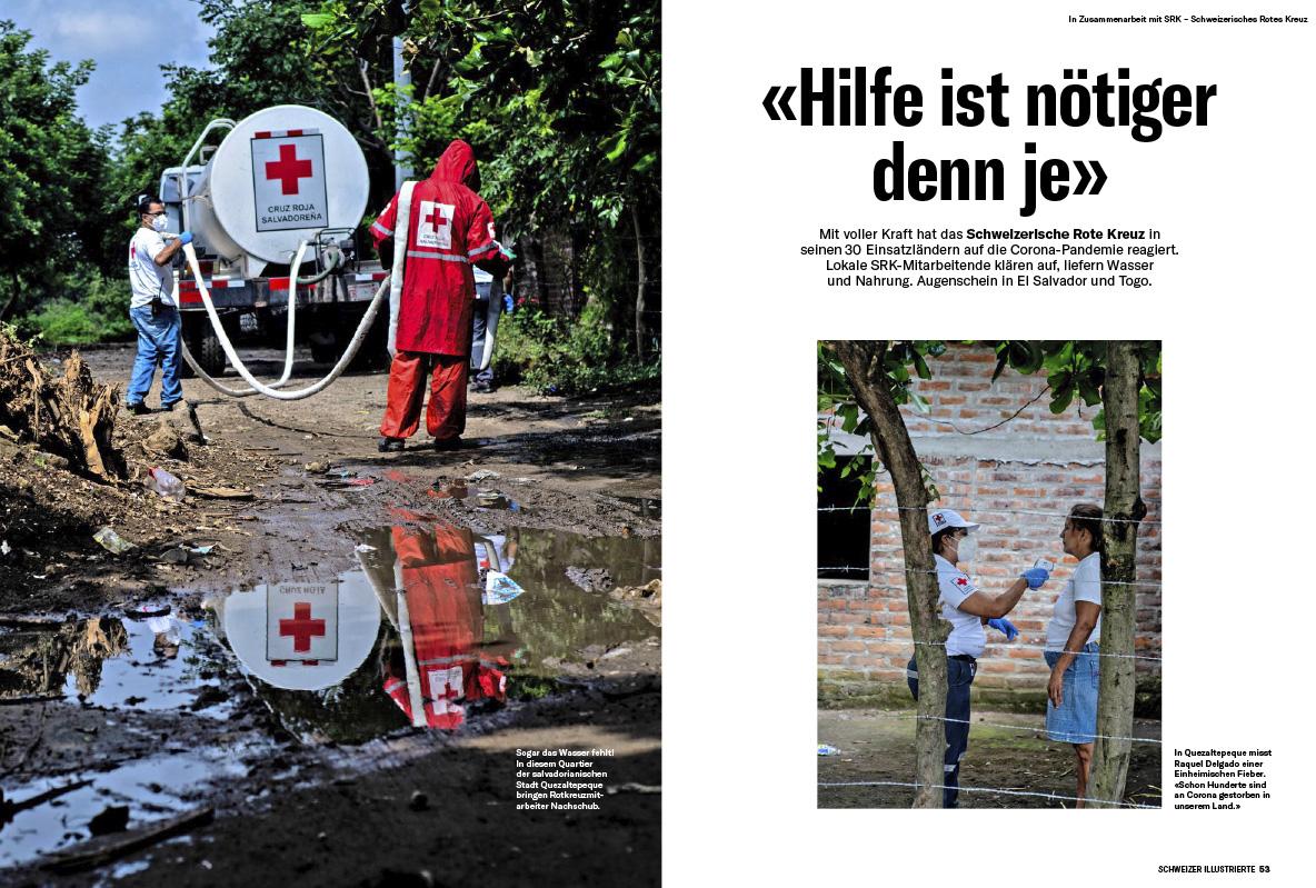 Wie das Schweizerische Rote Kreuz weltweit auf Corona reagiert Â«Hilfe ist nÃ¶tiger denn jeÂ» (How the Swiss Red Cross reacts to Corona worldwide "Help is more necessary than ever")