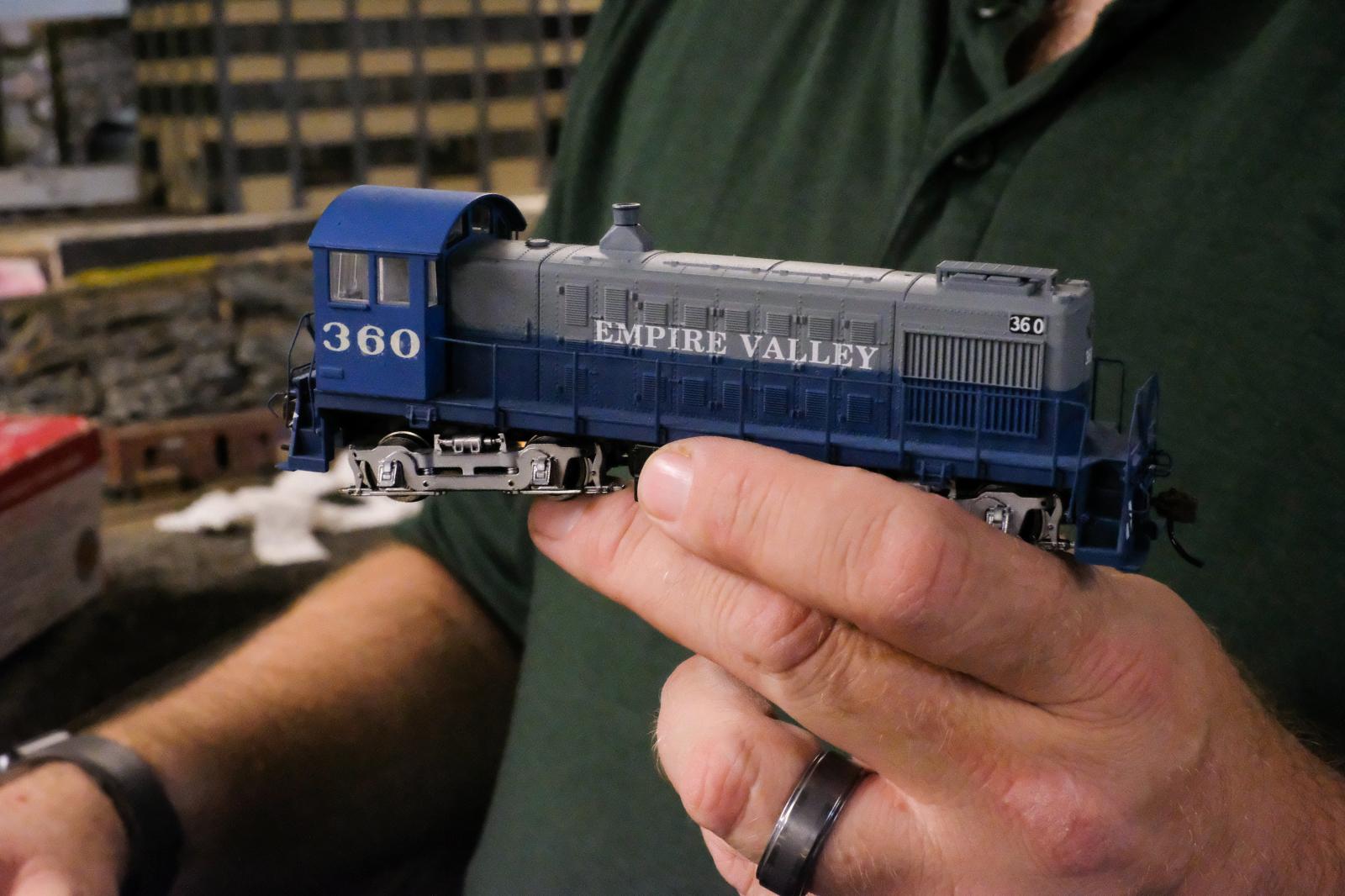 Empire Valley Railroad line