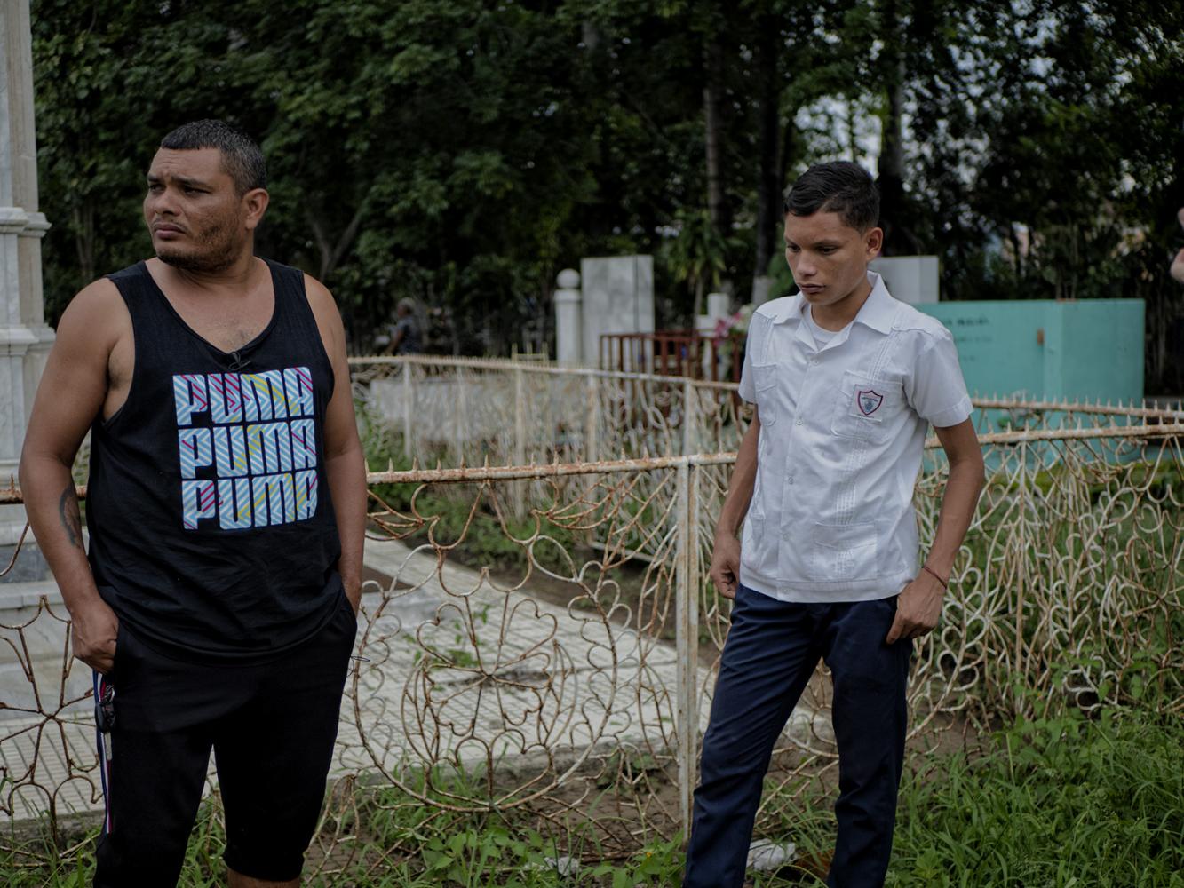 Central America - El Salvador, ...oungest son who was 13 yrs old.