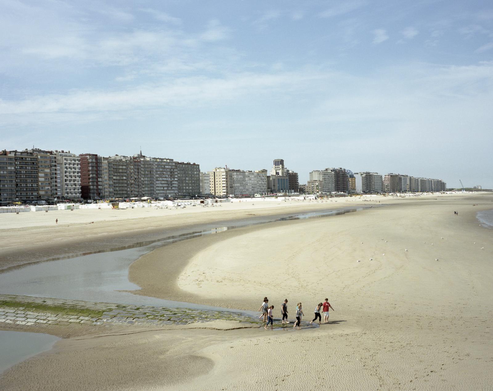 The Mitteleuropa Dream -  Belgium, Knokke-Heist. A view of the seaside of the...