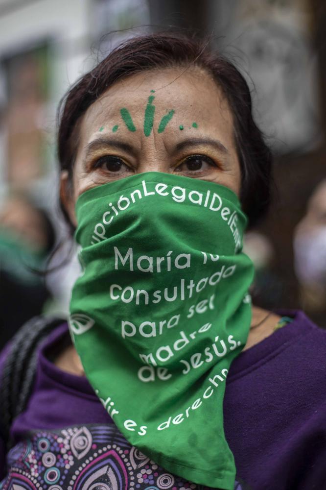 Fuego Feminista - Photographer: Koral Carballo/Bloomberg
