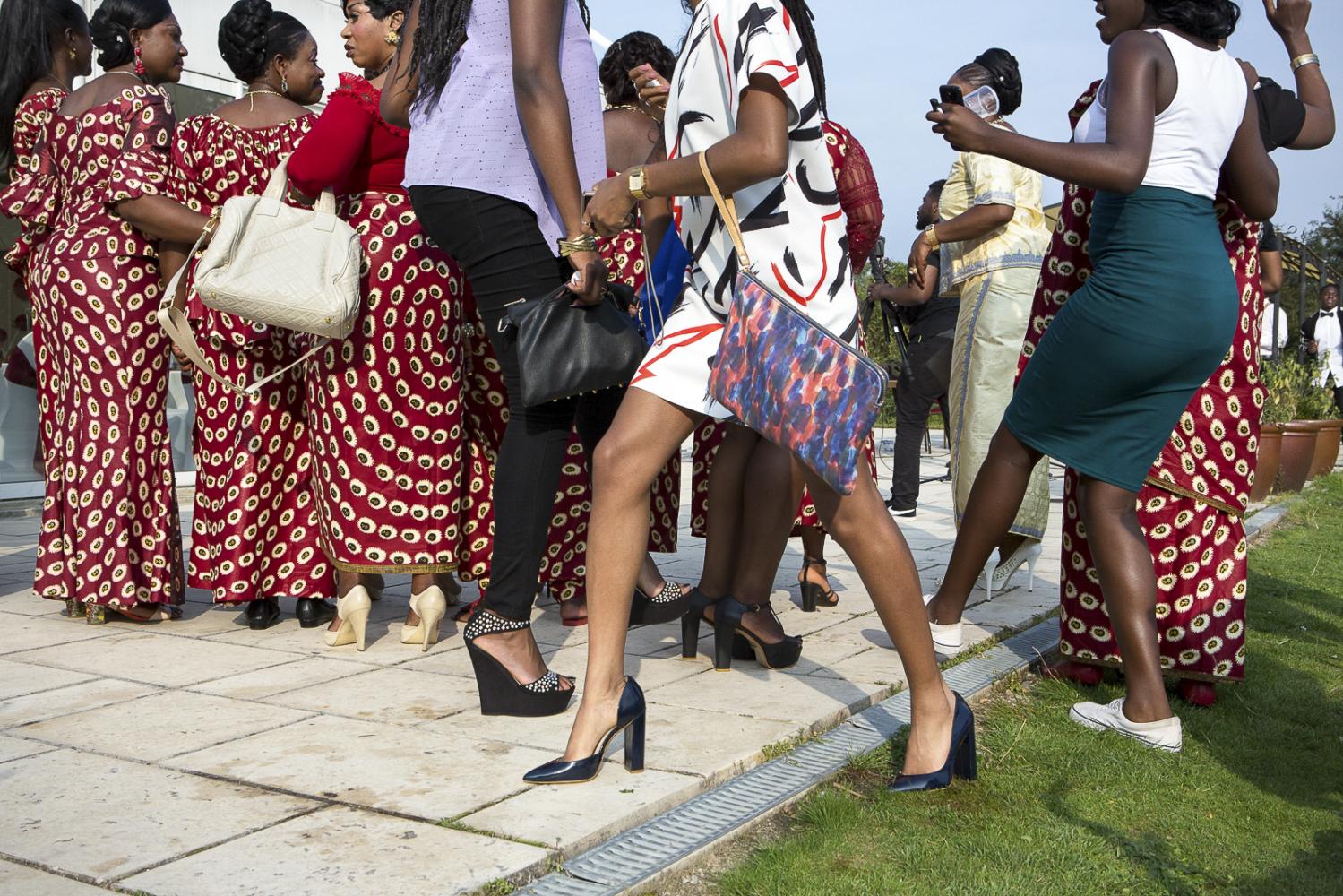 In a Congolese traditional wedd... la ValÃ©e, Ile de France, 2014