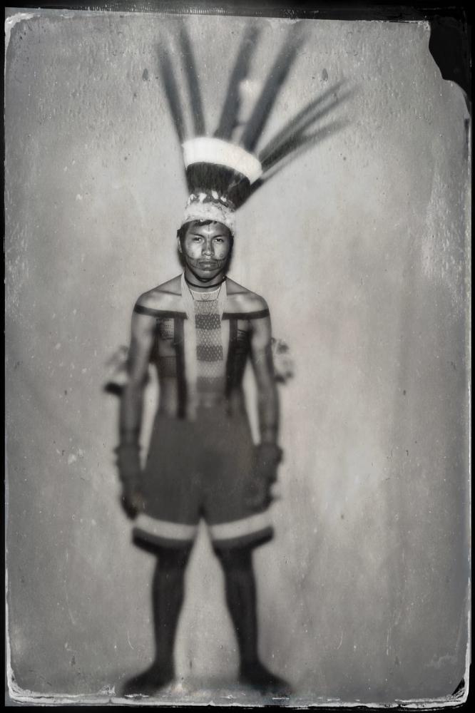 Image from Indigenous Games  - Digital photo, IPhone app created.  (Luiz C. Ribeiro) 