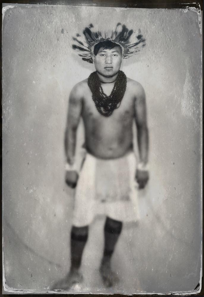 Indigenous Games  - Digital photo, IPhone app created.  (Luiz C. Ribeiro) 