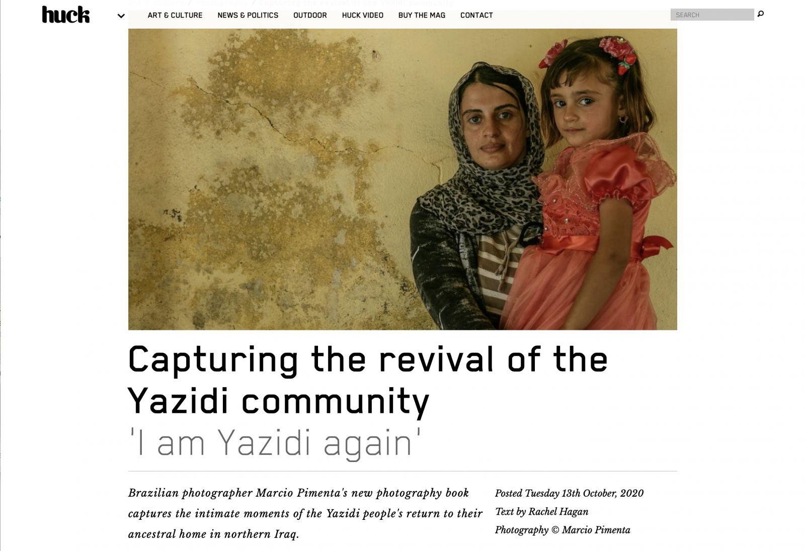 Capturing the revival of the Yazidi community