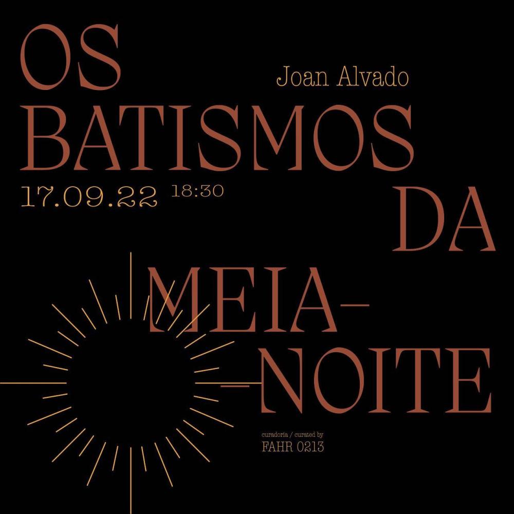 "Os Batismos da Meia-Noite", my last project, is exhibited in Encontros da Imagem festival.