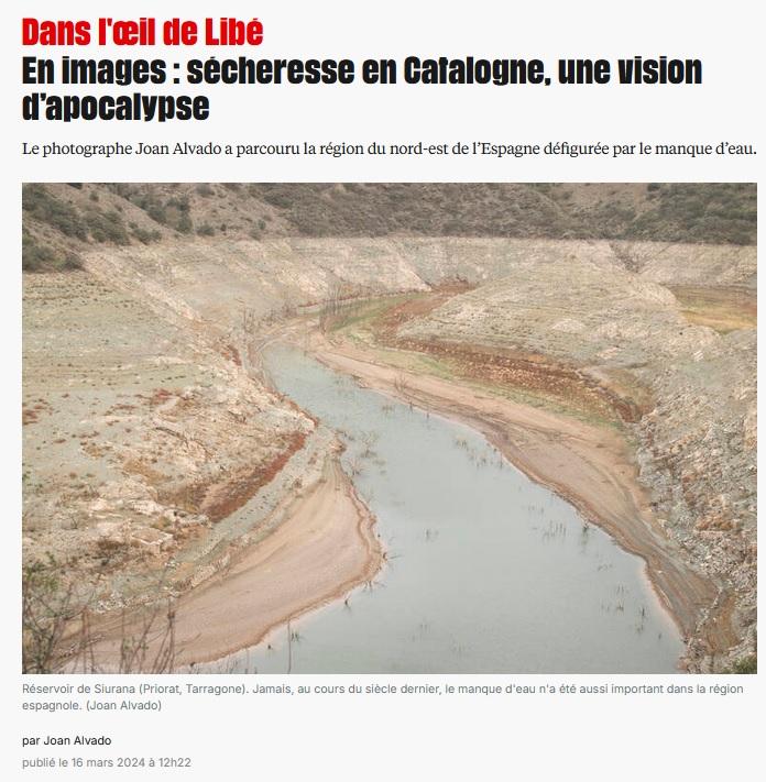 Gallery for Libération: Drought in Catalonia