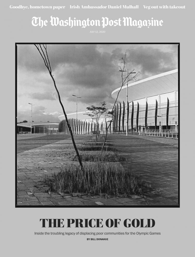 The Cost of Gold - Washington Post Magazine cover, July 2020.