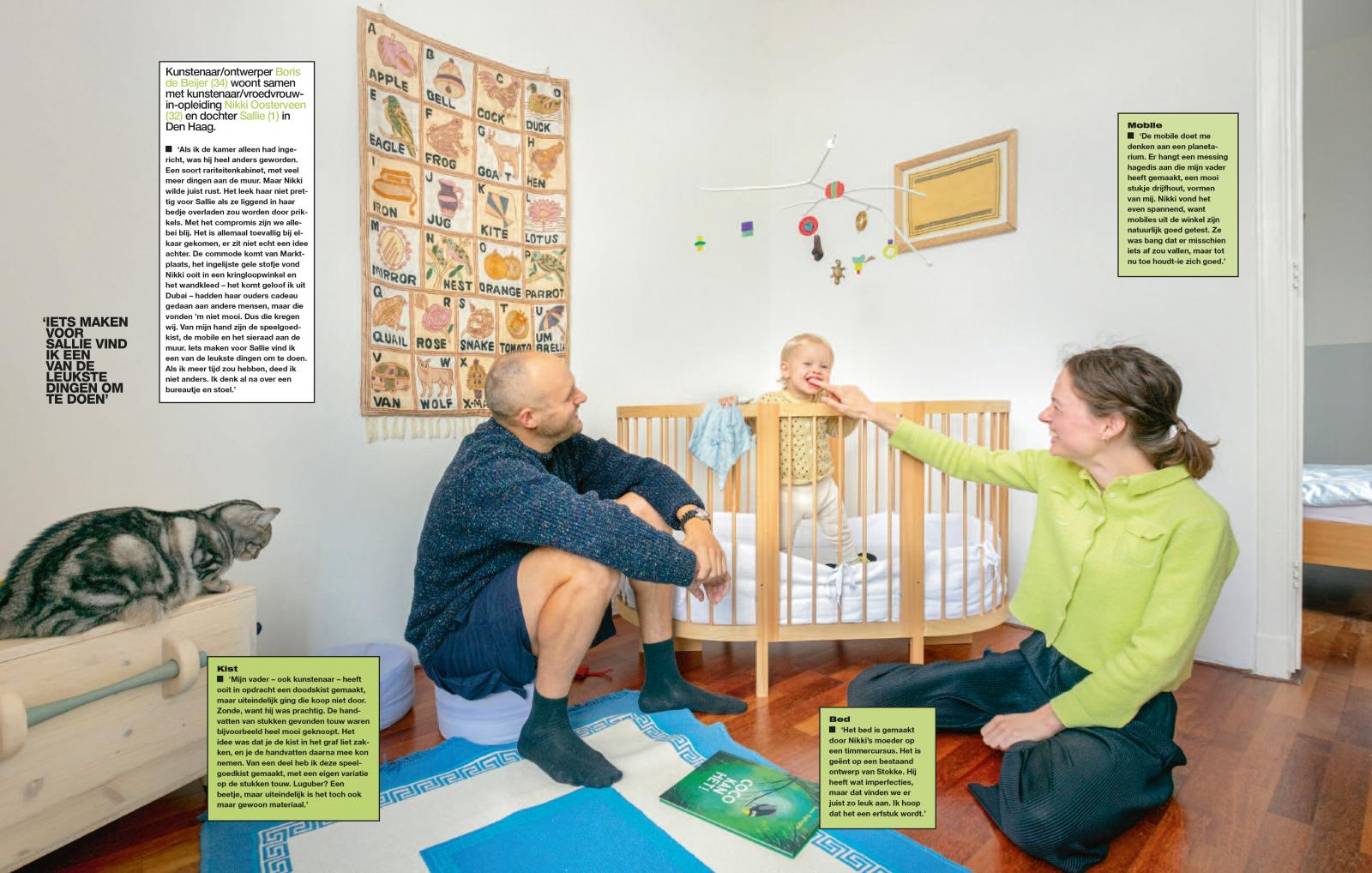 Volkskrant Magazine babykamers