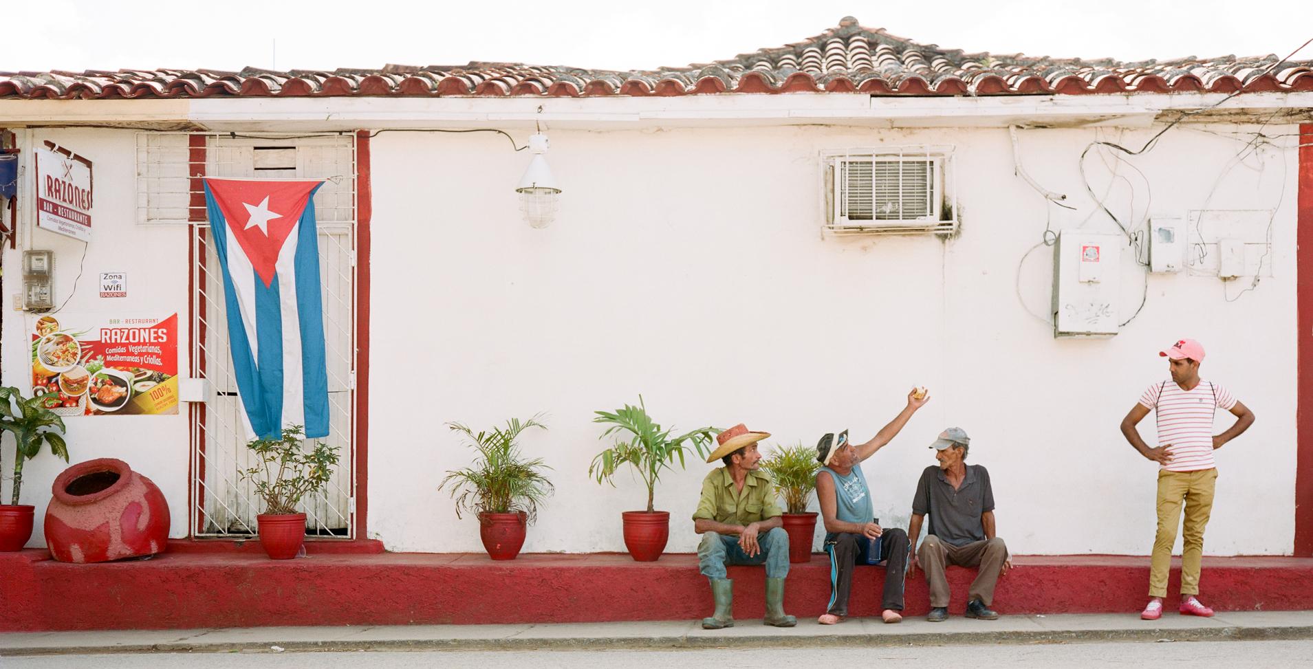 Tobaccoland - VIÑALES.  Street scene off of the main drag in the...