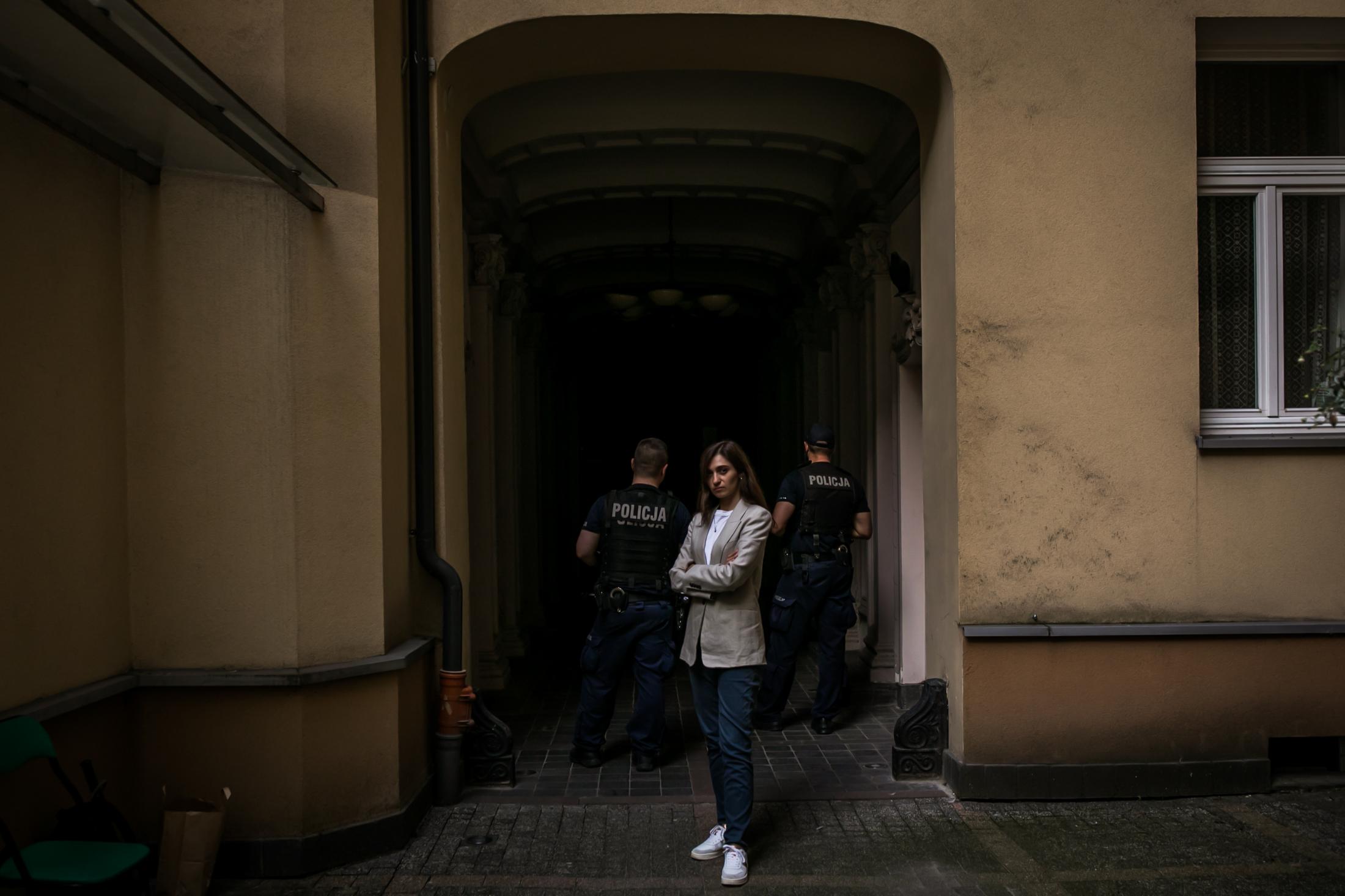 Anastasiya Kozhapenka, a 30-year-old volunteer at the Belarusian community center who was just 6 when she attended her first protest against...