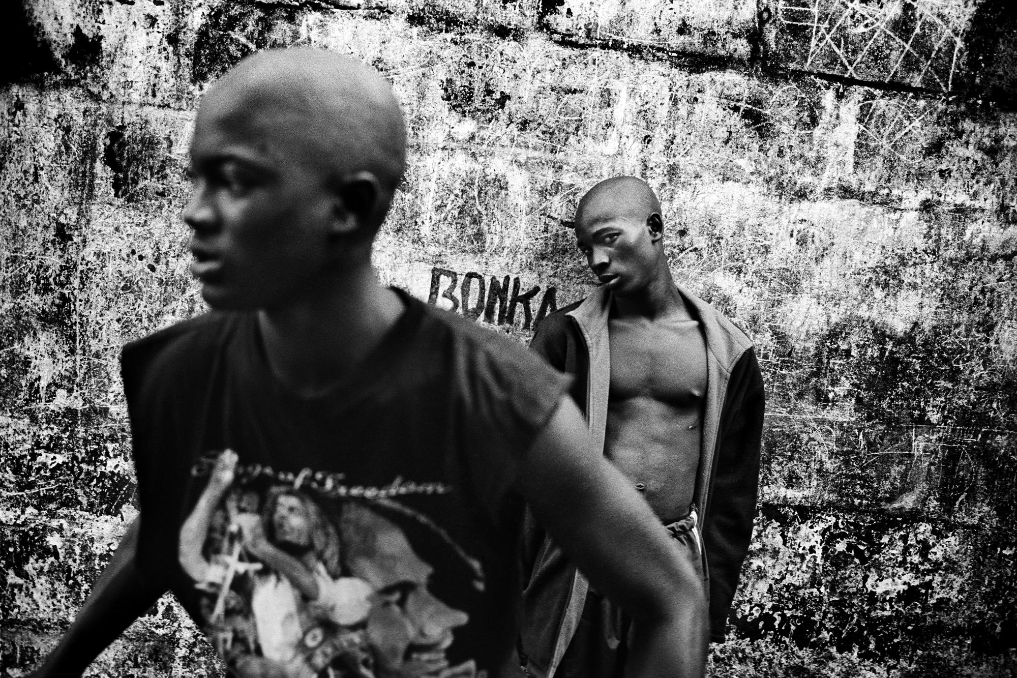City of rest - SIERRA LEONE Freetown.
August 2007.
Inmates at the City...