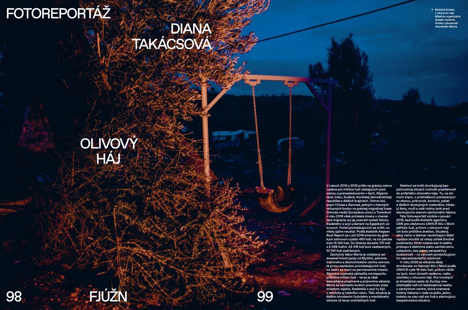 The Olive Grove in this year's [fjuzn] festival magazine