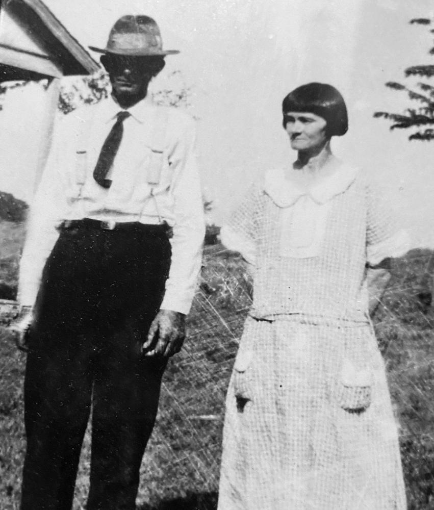 My great-great grandparents out...w, though in a different house.