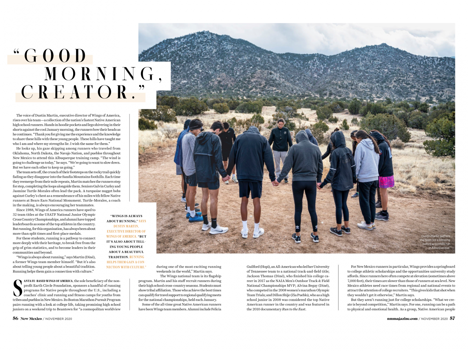 In Print:Wings of America for New Mexico Magazine