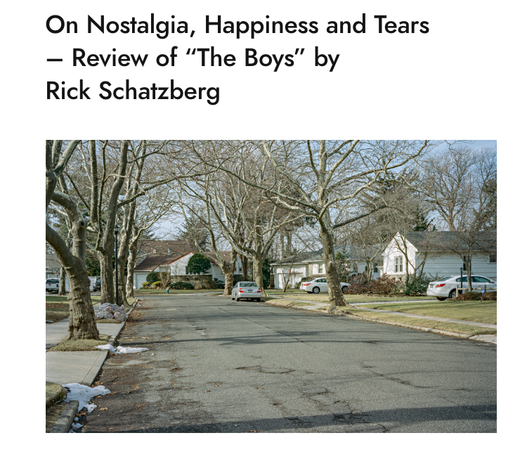 Thumbnail of On Nostalgia, Happiness and Tears "“ Review of "The Boys" by Rick Schatzberg