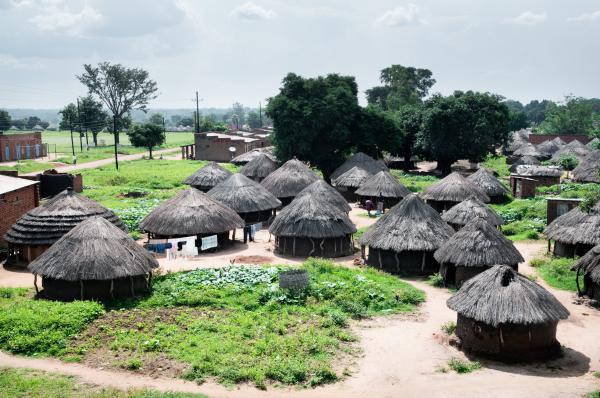 Image from Parenting the Missing - Palabek Gem Village, Lamwo District. Huts used to be part...