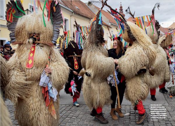 Image from Published - Koranti, traditional carnival figures, for  National...