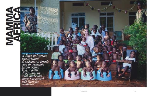 Image from Published - Unusual adoptions in Uganda. In  D, la Repubblica , Italy.