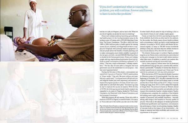 Published - Maternal Health in Nigeria for  Rotary International...