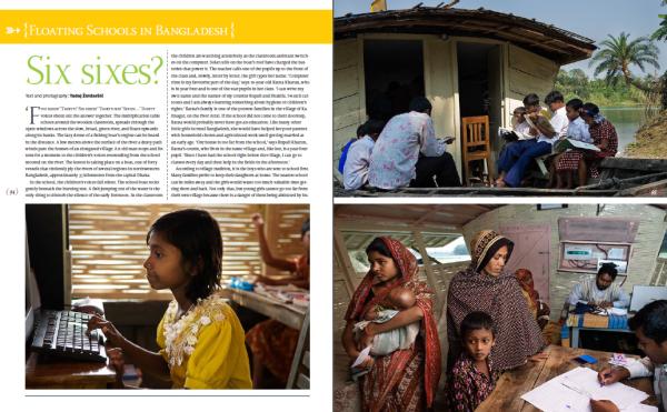 Image from Published - Boat Schools in Bangladesh. In  Adria Airways...