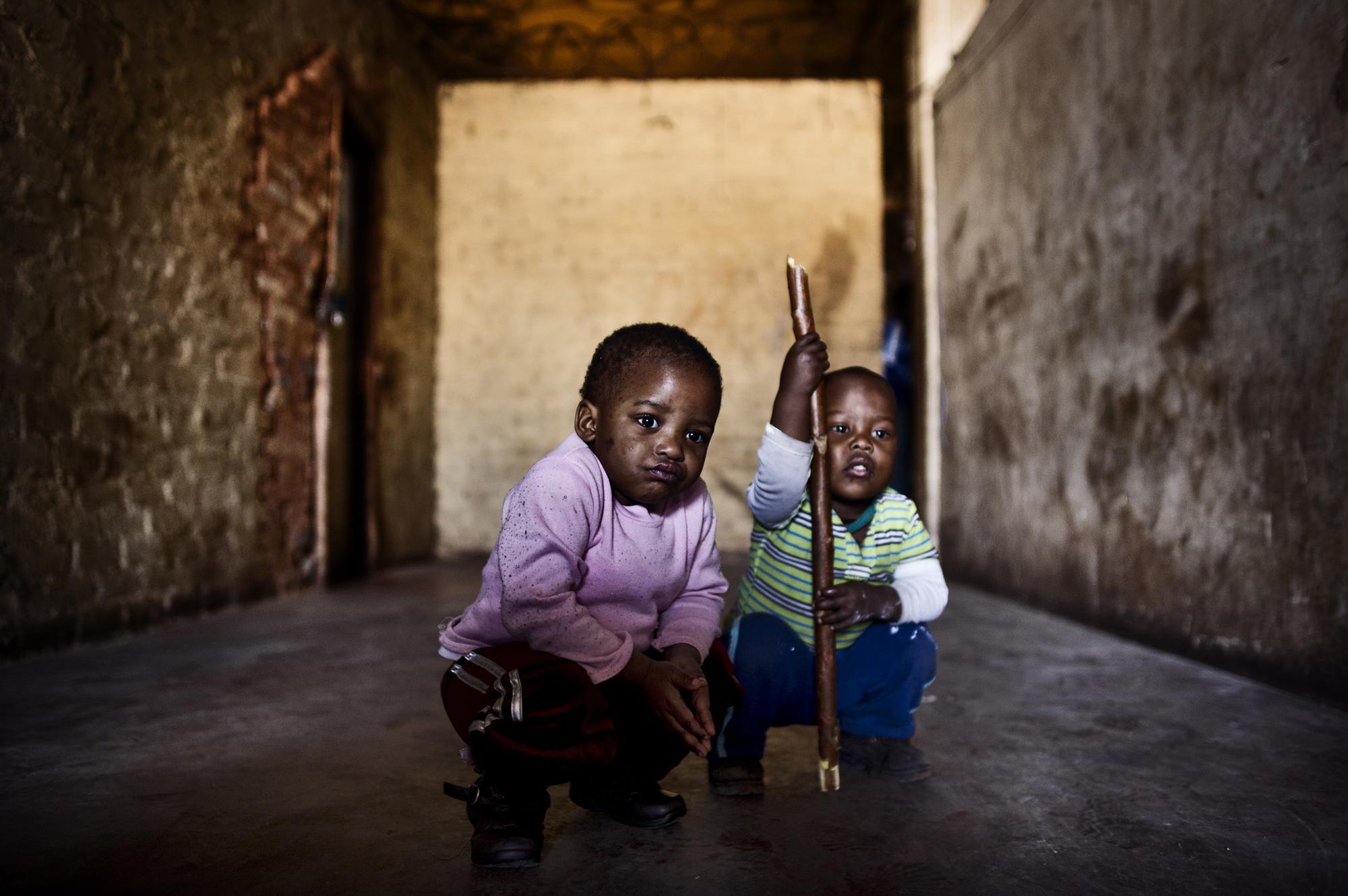 Children of the shadows - Johannesburg, South Africa.June 2012Children of â€œDark...