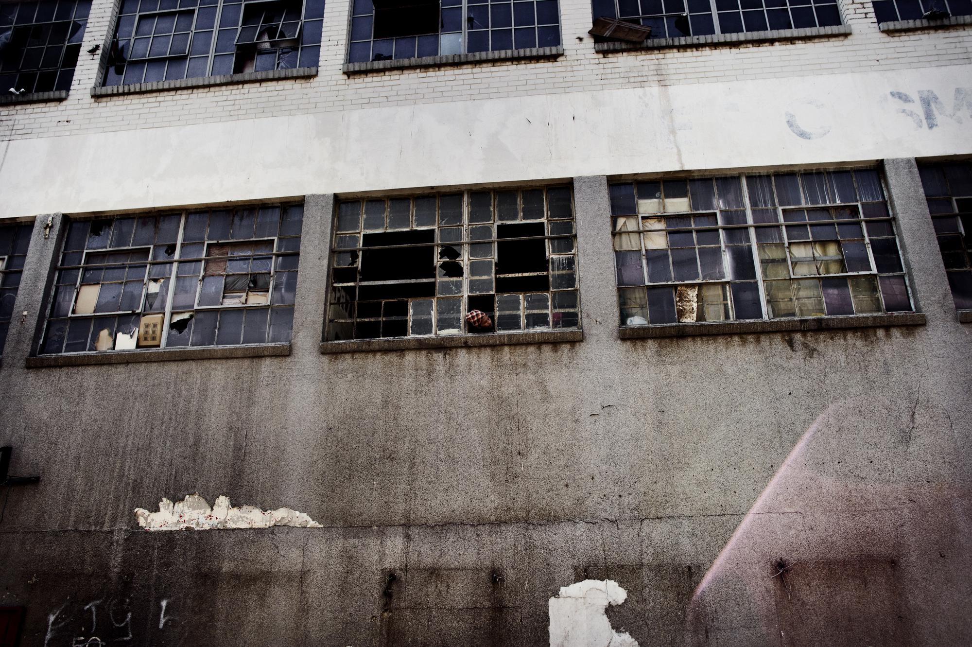 Children of the shadows - Johannesburg, South Africa.June 2012Dark City slum...