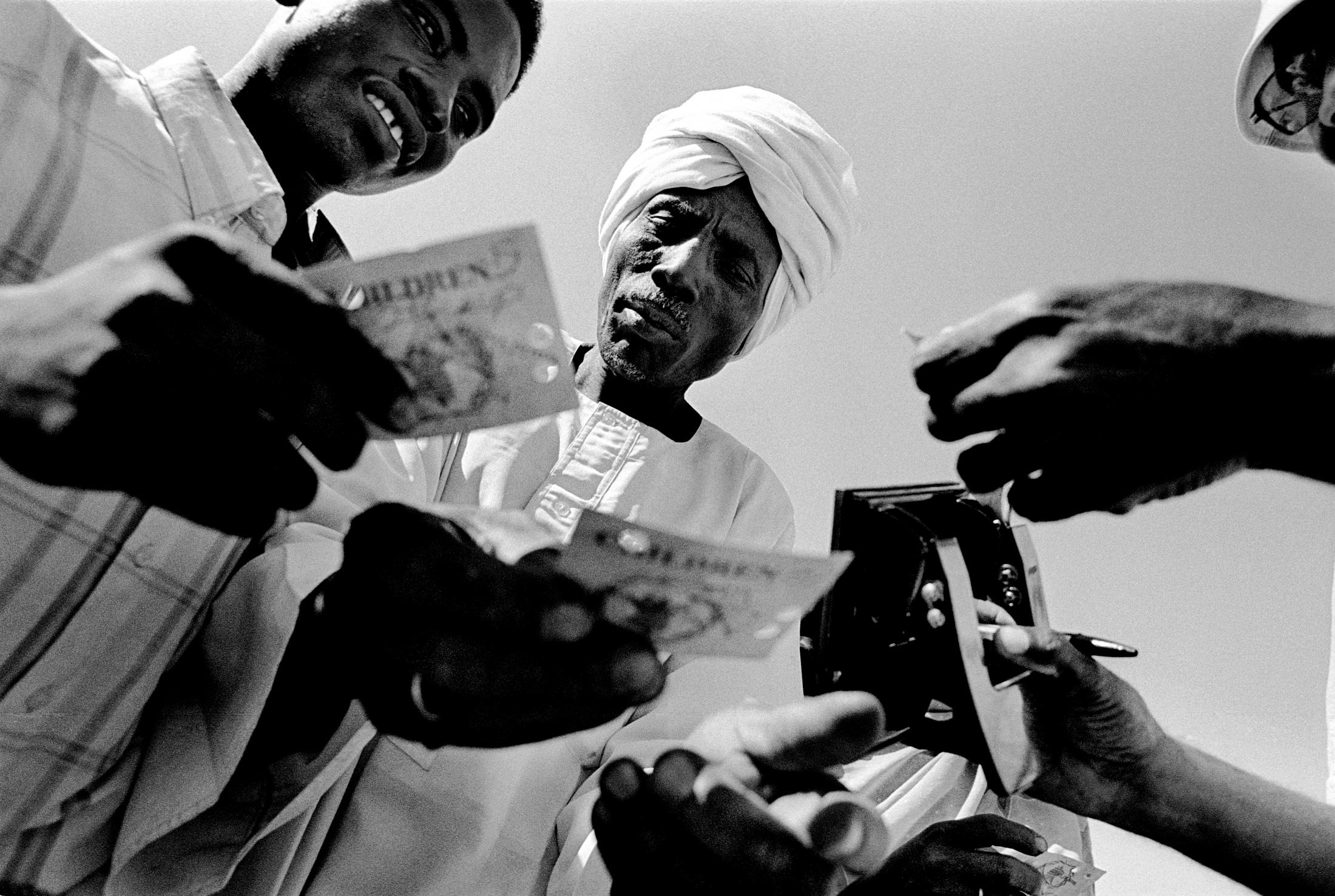 Darfur - SUDAN Nyala, South Darfur Residents of the Kalma camp for...