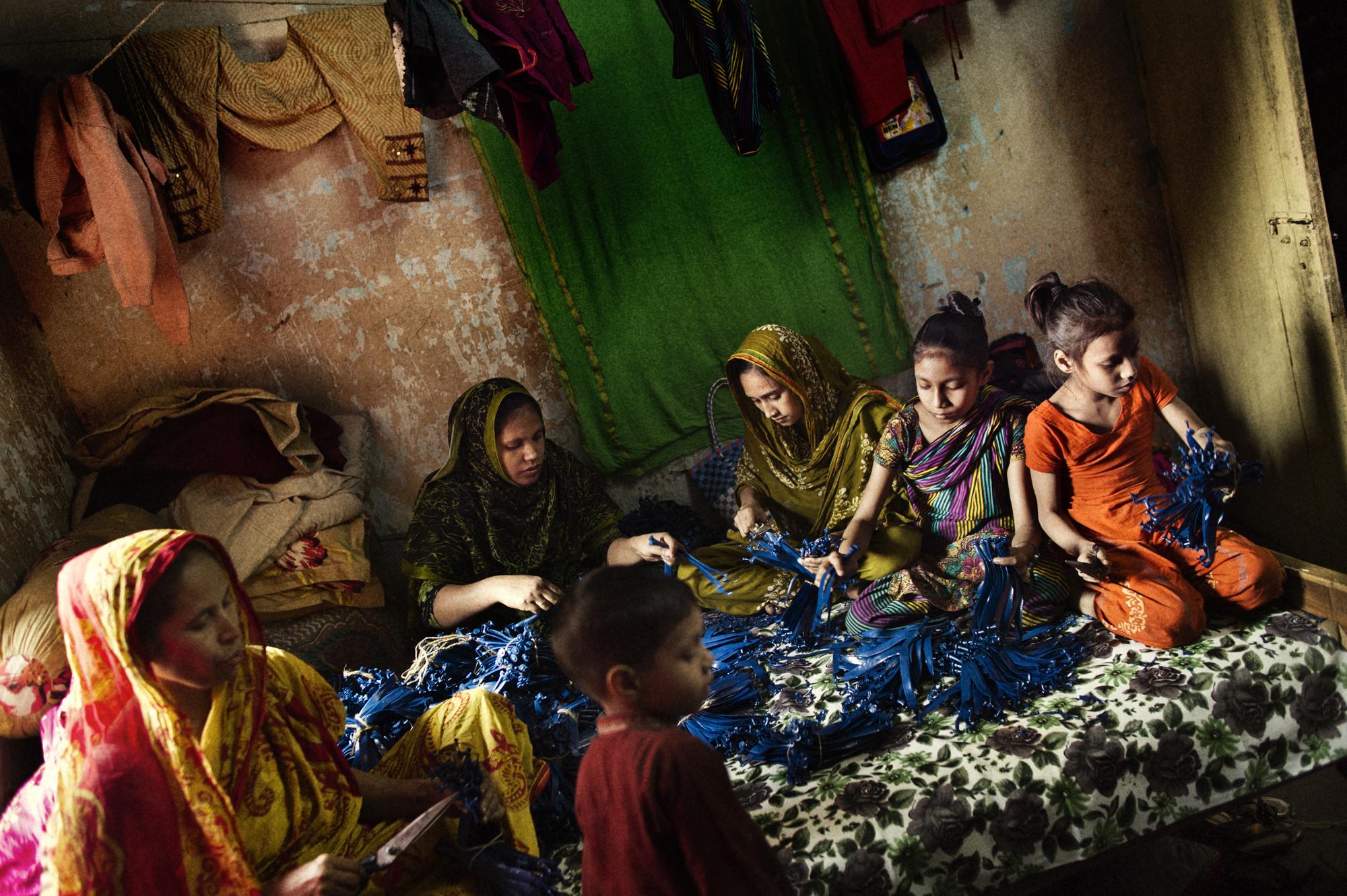 Microcredit / Bangladesh - Bangladesh, Dhaka, Shaid Nagar Ajimpur.
January 2012...