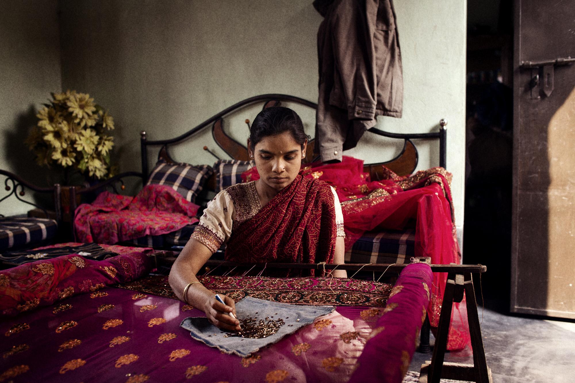 Microcredit / Bangladesh - Bangladesh, Dhaka, Keraniganj. January 2012 Hamida is...