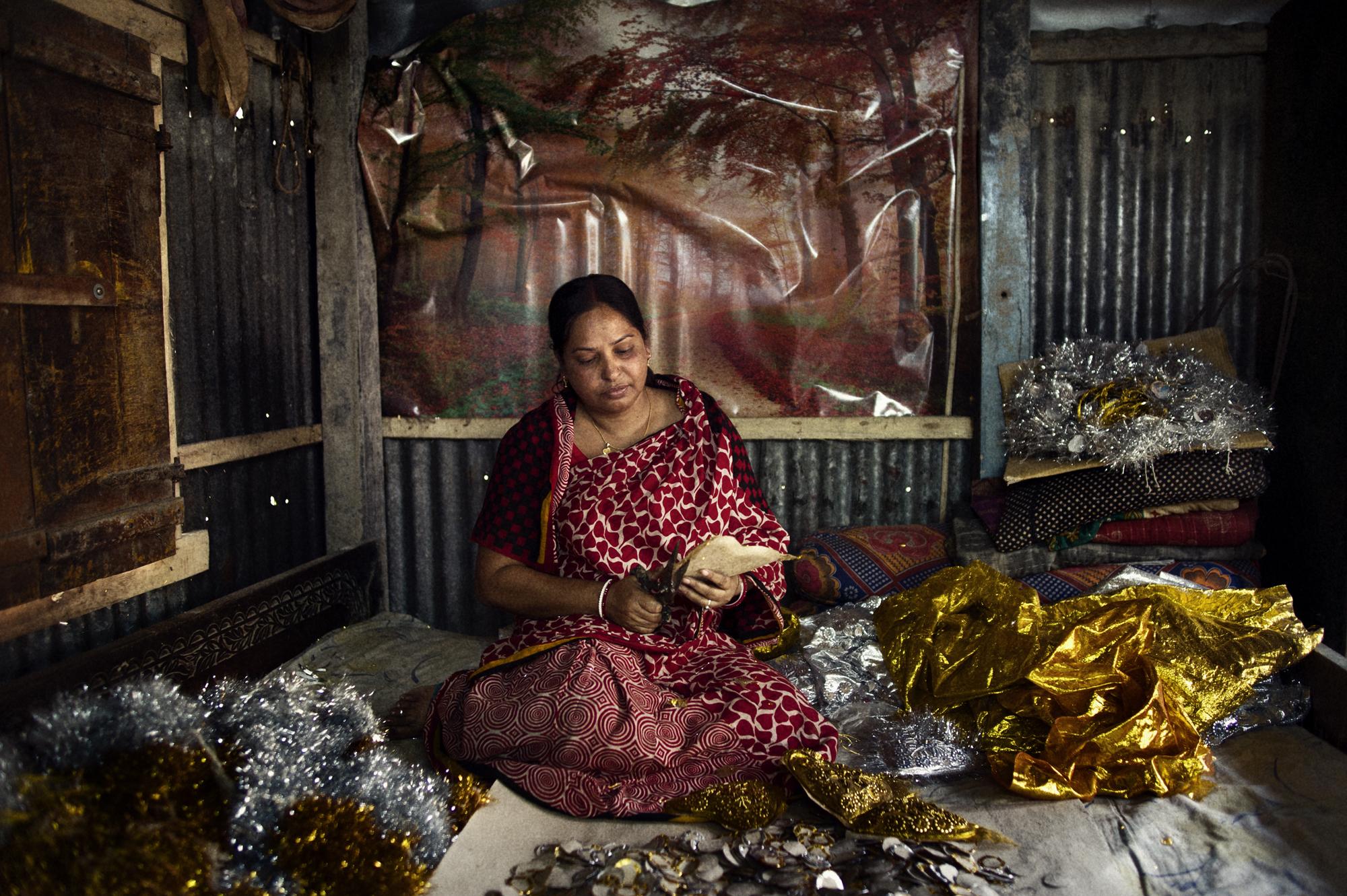 Microcredit / Bangladesh - Bangladesh, Dhaka, Keraniganj. January 2012 Hamida has a...