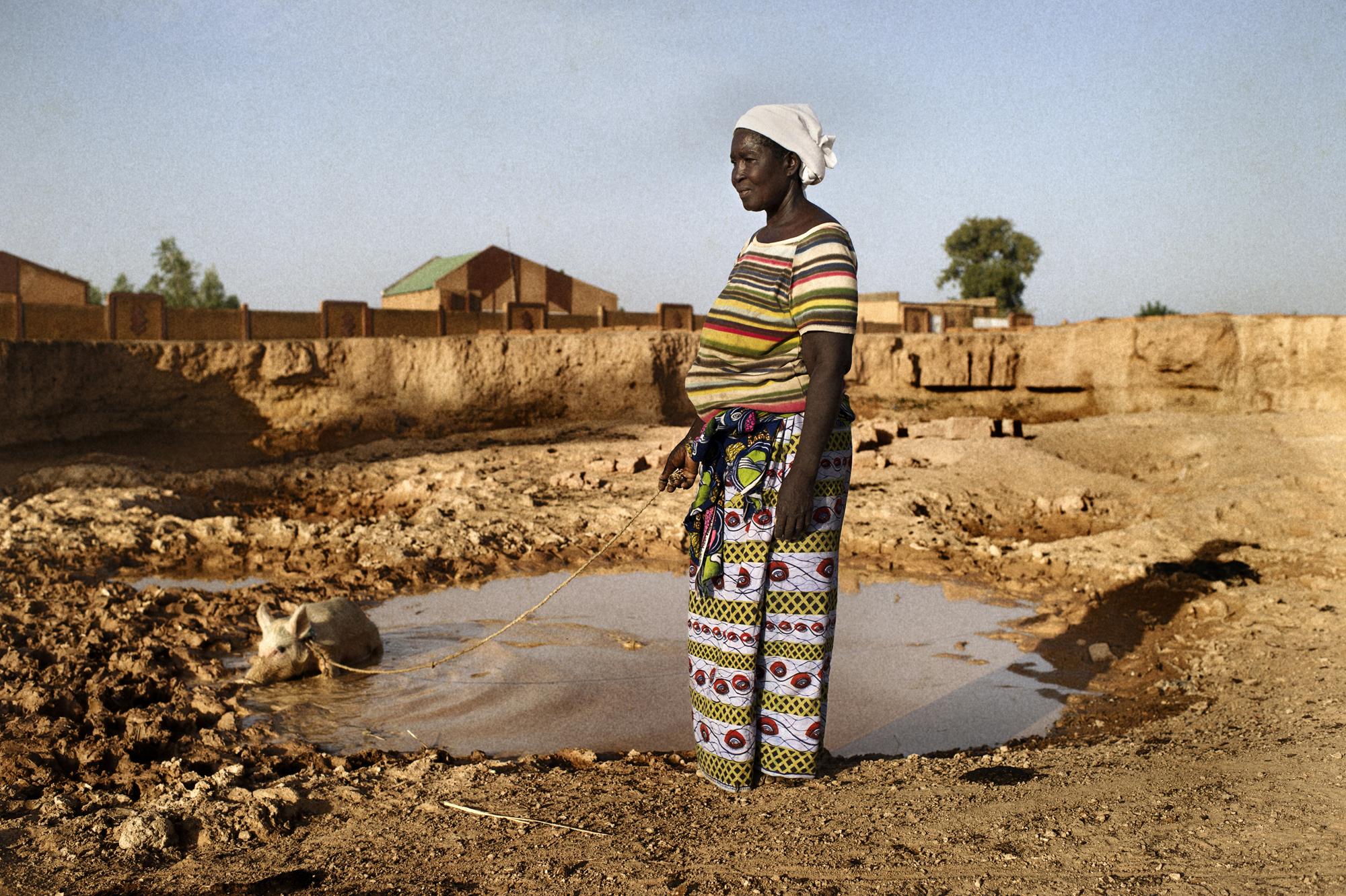 Microcredit / Burkina Faso - Burkina Faso, Oubriyaoghin. November 2011. Therese...