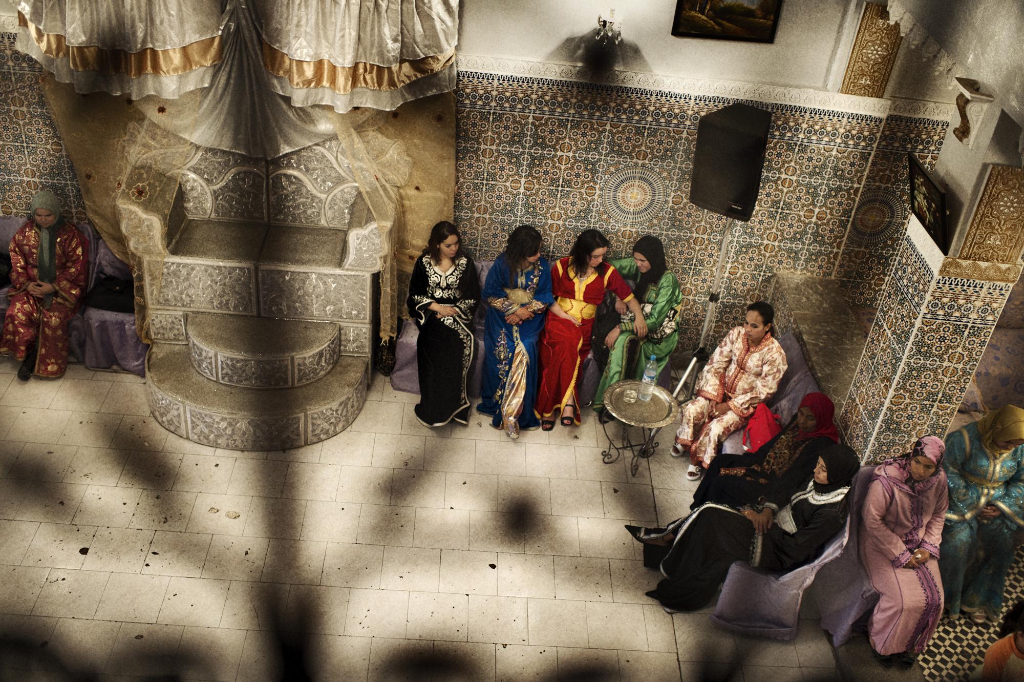 Microcredit / Morocco - Morocco, Fez. November 2011.
A wedding party prepared by...