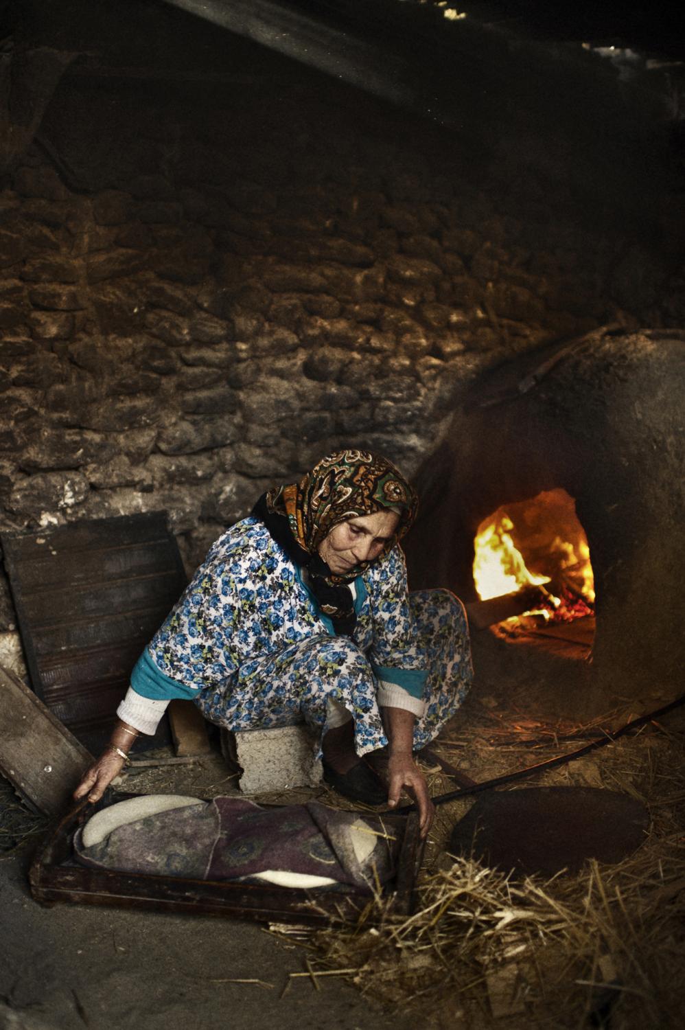 Microcredit / Morocco - Morocco, Oulad Taib. November 2011.
Fatima Bouktib...