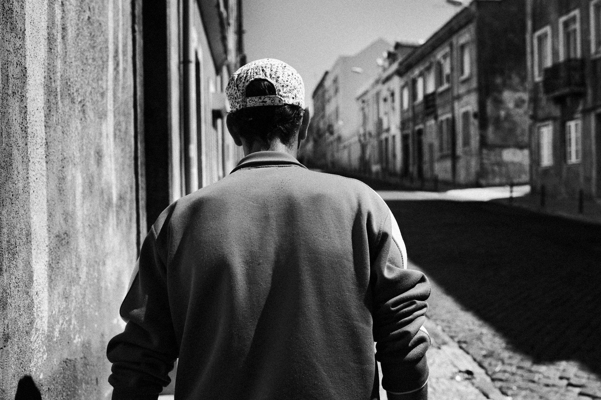PortugalÂ´s drug decriminalization - Casal Ventoso, Lisbon, Portugal.
July 2011.
Nuno on his...