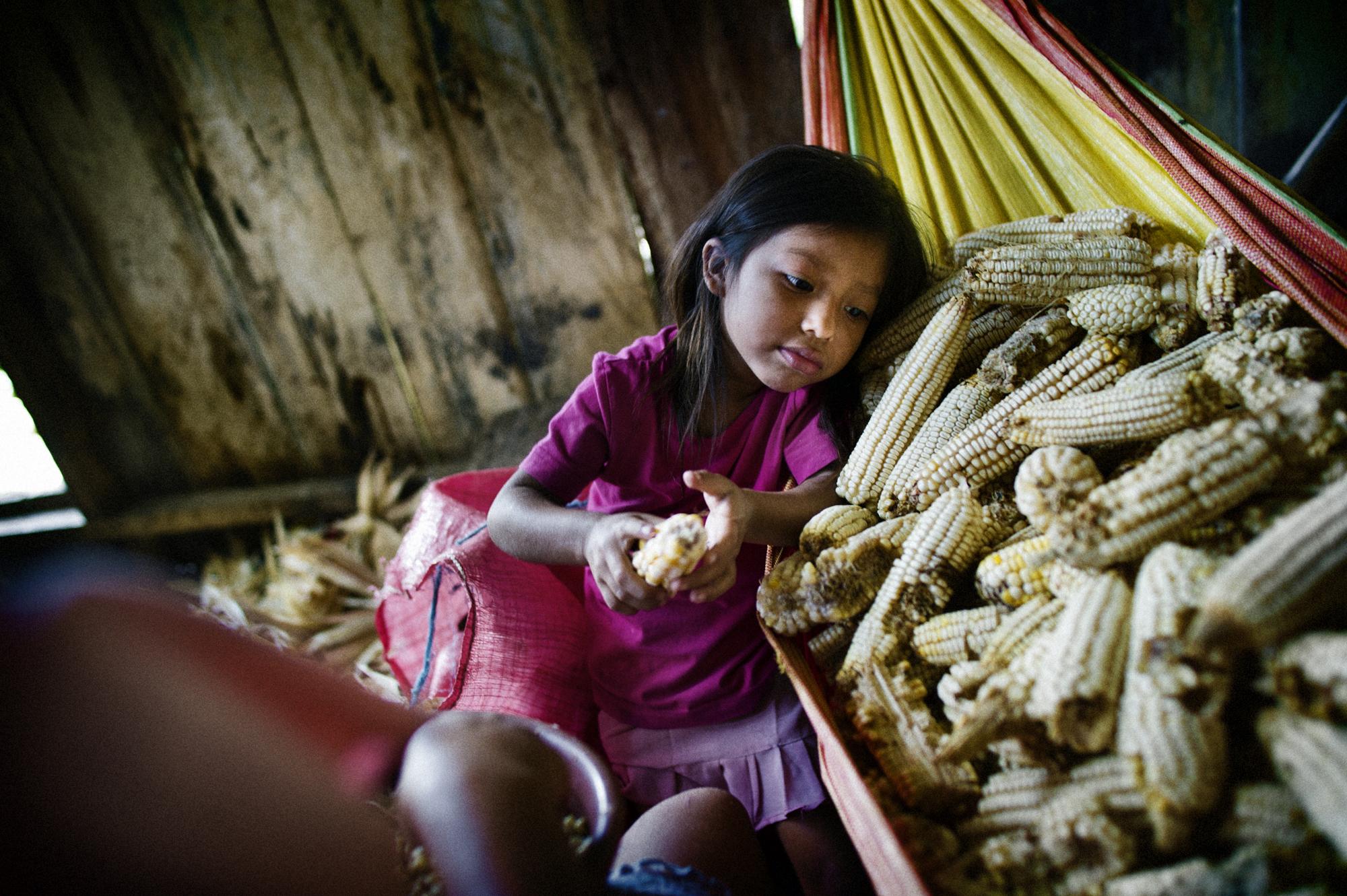Microcredit / Central America - Jinotega, Nicaragua.
October 2010.
The daughter of...