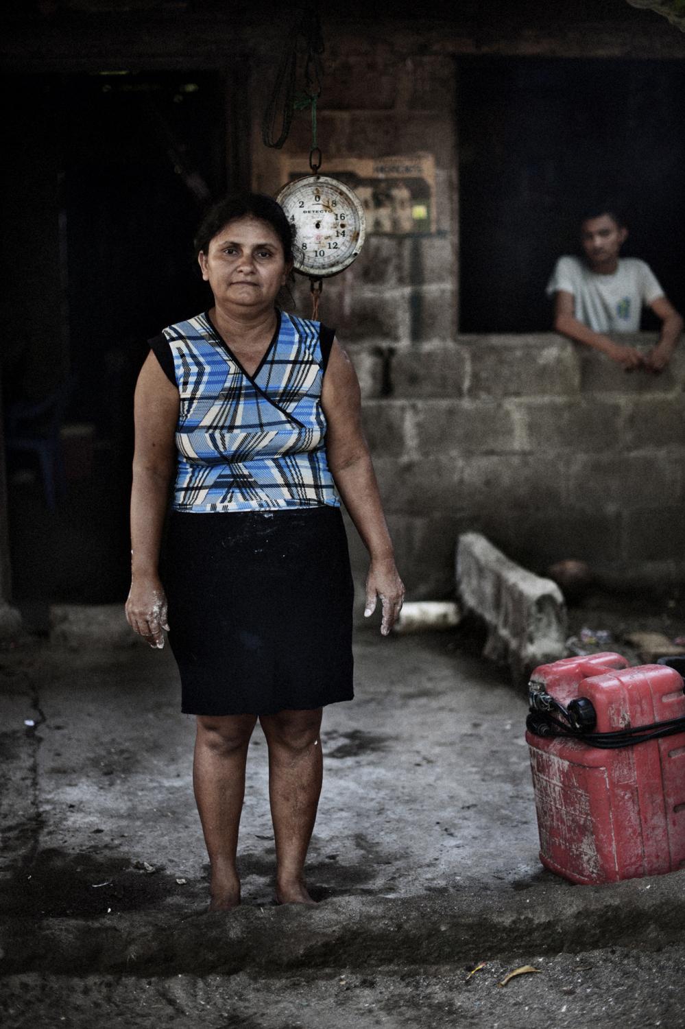 Microcredit / Central America - Tegucigalpa, Honduras.
October 2010.
Portrait of Irene...