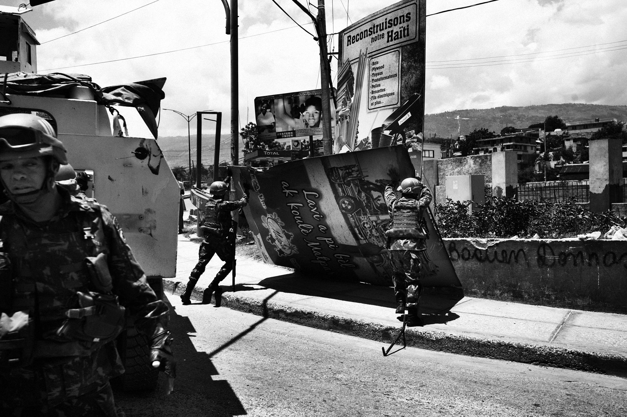 Private hell - Port au Prince.June 2010.MINUSTAH (United Nations...