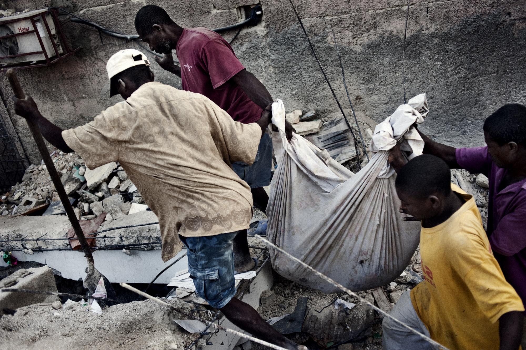 Earthquake - Haiti Earthquake.
Port au Prince, Haiti.
January 2010....