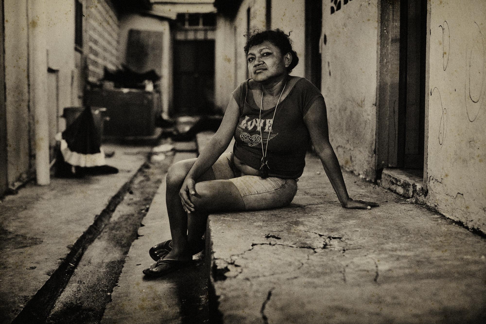 Honduras - Honduras.
February 2008.
Portrait of Reina Suyapa Bueso...
