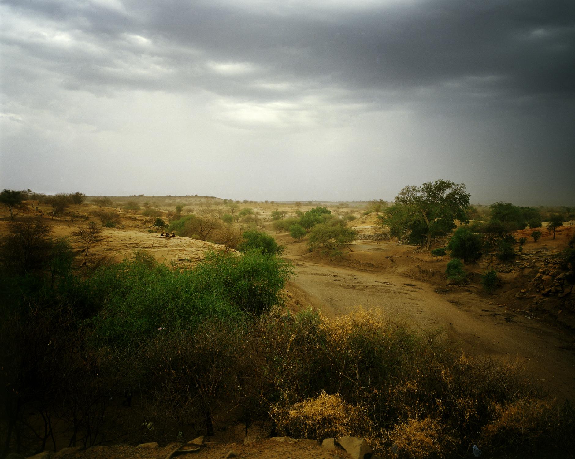 Ethiopia - ETHIOPIA Humera, Tigray Dry river bed.