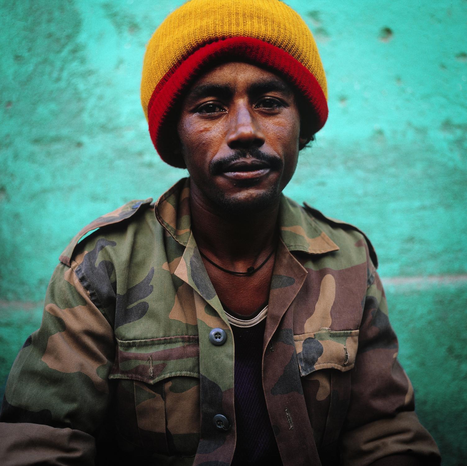Ethiopia - ETHIOPIA Humera, Tigray An Ethiopian soldier. Humera is...