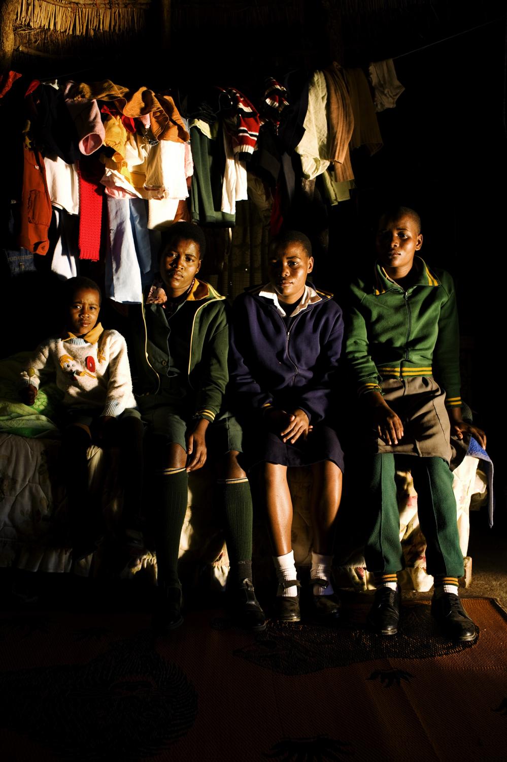SwazilandÂ´s orphans  - Nkambeni, Swaziland.
From the year 2000 Delisile began...