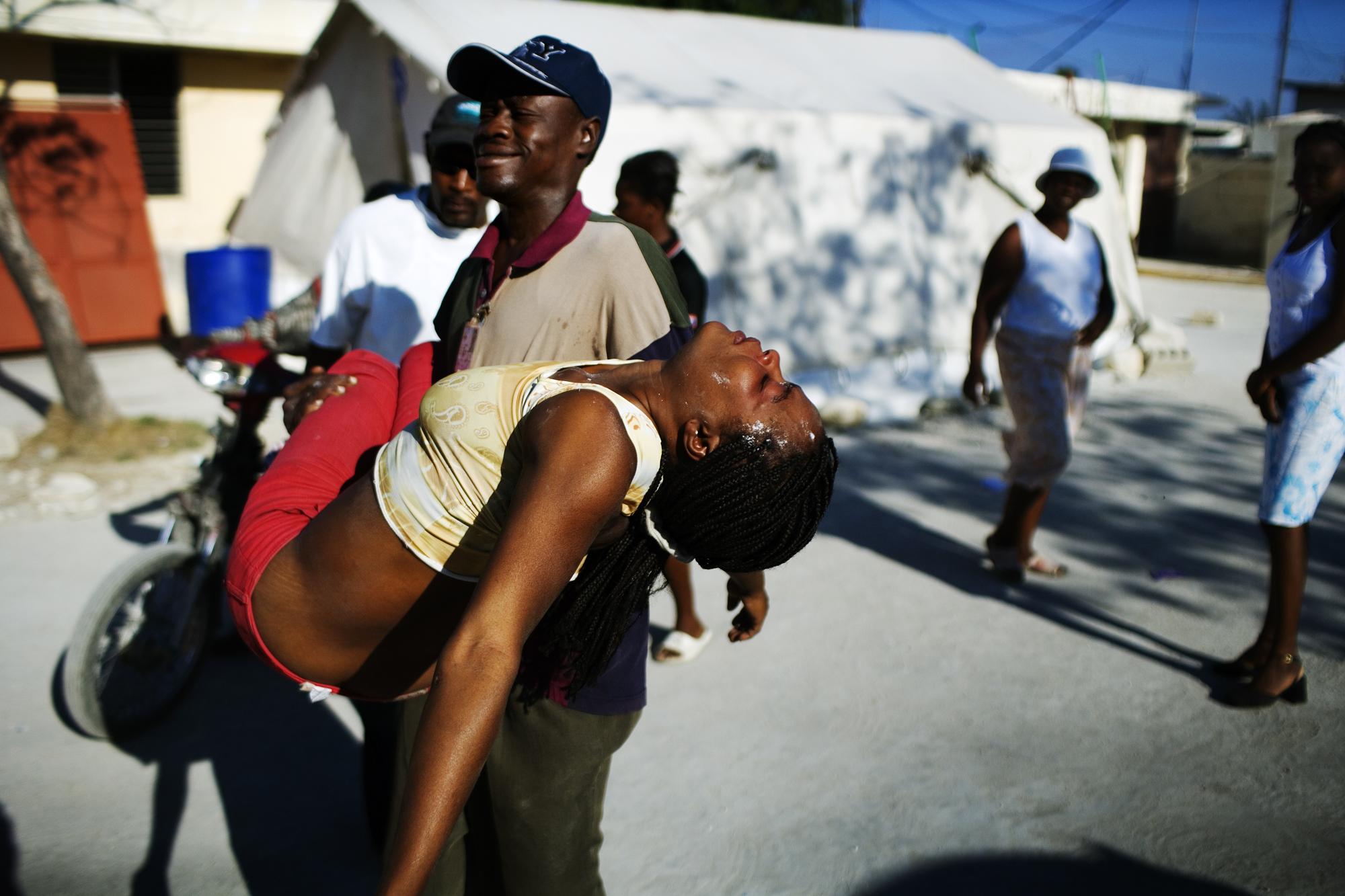 Haiti for MSF - HAITI Cite Soleil, Port-au-Prince
A woman affected by...